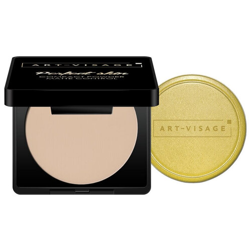 ART-VISAGE Пудра компактная Perfect skin Compact Powder Matte Control 212 натуральный беж 7 г