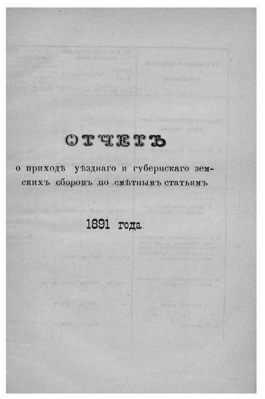 Книга Отчет Днепровской уездной земской управы о приходе и расходе сумм. за 1891 год. - фото №3