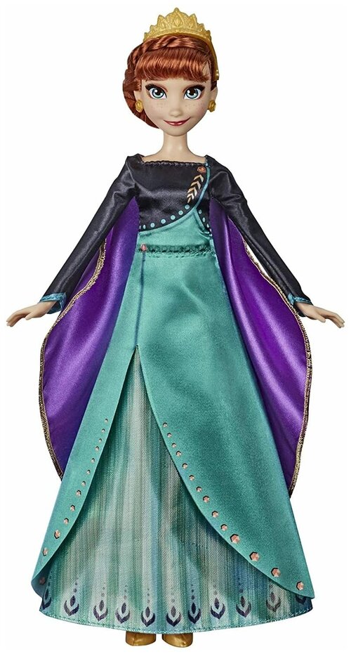 Кукла Hasbro Disney Холодное сердце 2 Музыкальное приключение Анна, 28 см, E8881 мультиколор