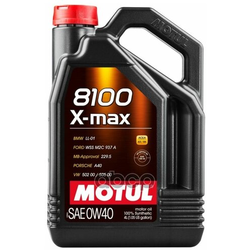 Моторное масло Motul 8100 X-max A3/B4