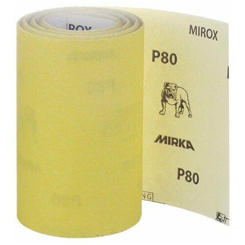 Наждачная бумага Mirox 115 мм 5 м Р80