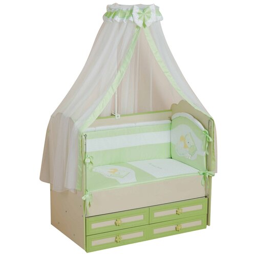 Sdobina комплект Мой маленький друг (7 предметов) салатовый