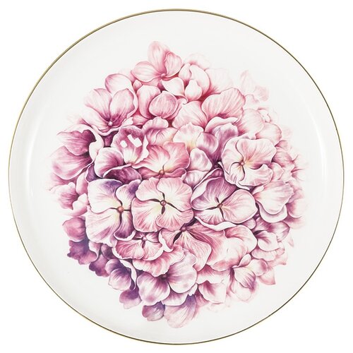 фото Тарелка гортензия в подарочной упаковке anna lafarg al-904h-e11