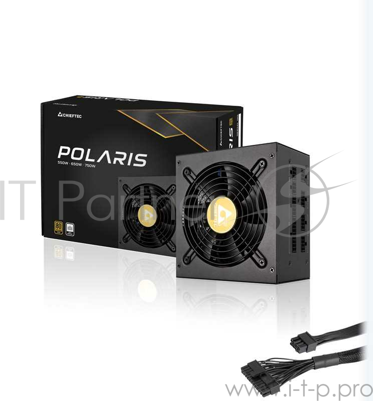 Блок питания ATX Chieftec PPS-750FC 750W, 80 PLUS GOLD, Active PFC, 120mm fan, Full Cable Management Retail - фото №17