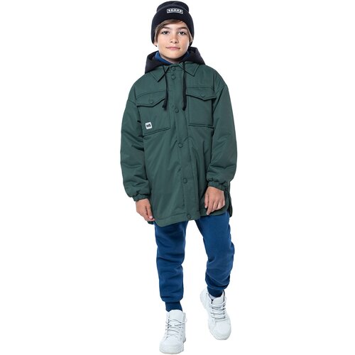 Куртка NIKASTYLE, размер 164-84, зеленый куртка nikastyle 4м3124 размер 164 84 бордовый