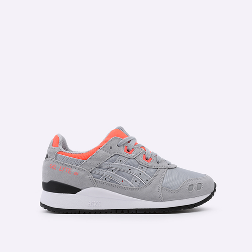 фото Кроссовки asics gel-lyte iii, натуральная кожа, размер 39,5 eu, серый