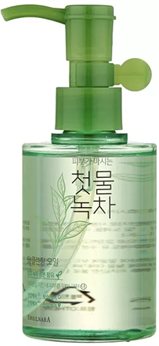 Гидрофильное масло для глубокого очищения с экстрактом зеленого чая [Welcos] Green Tea Deep Cleansing Oil