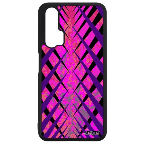 фото Чехол на смартфон honor 20, "дизайн сталактит" геометрия лед utaupia