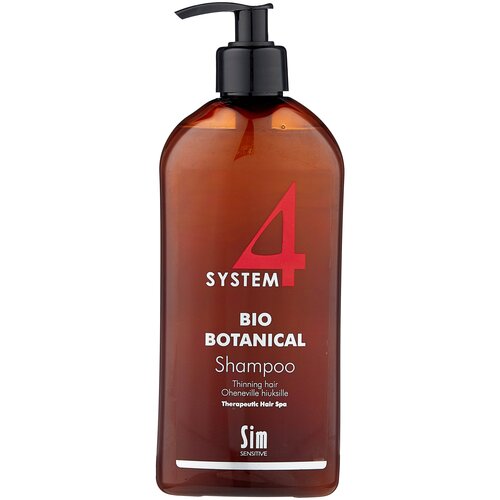 Sim Sensitive шампунь System4 Bio Botanical, 500 мл sim sensitive system 4 биоботаническая сыворотка bio botanical serum 500 г 500 мл бутылка