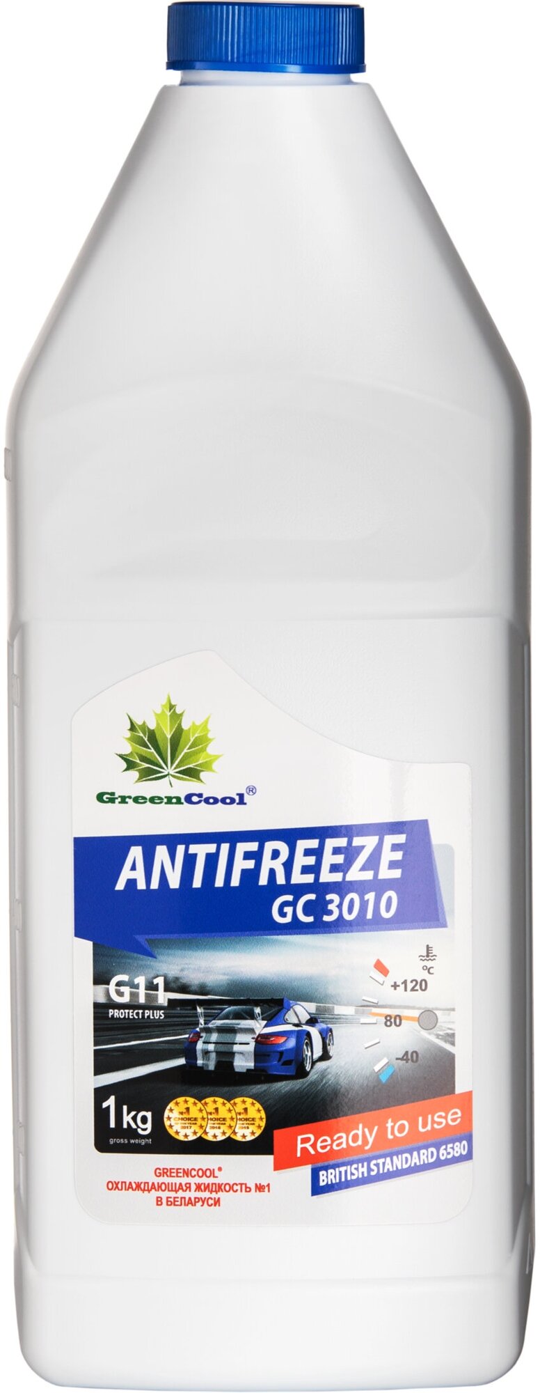 Антифриз GreenCool GC3010 G11 1 кг (син.) GreenCool 791968