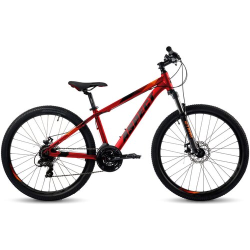 Горный велосипед Aspect Ideal 26, год 2023, цвет Красный-Черный, ростовка 16