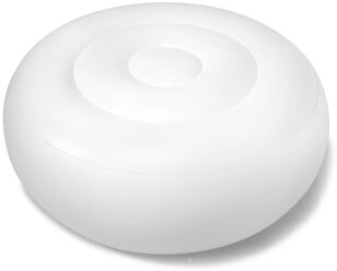 Кресло надувное Intex LED OTTOMAN, 86x33 см, 68697 (белый +6 цв.)