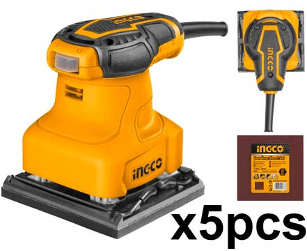 Шлифмашина INGCO_Powertools вибрационная Ingco PS2408