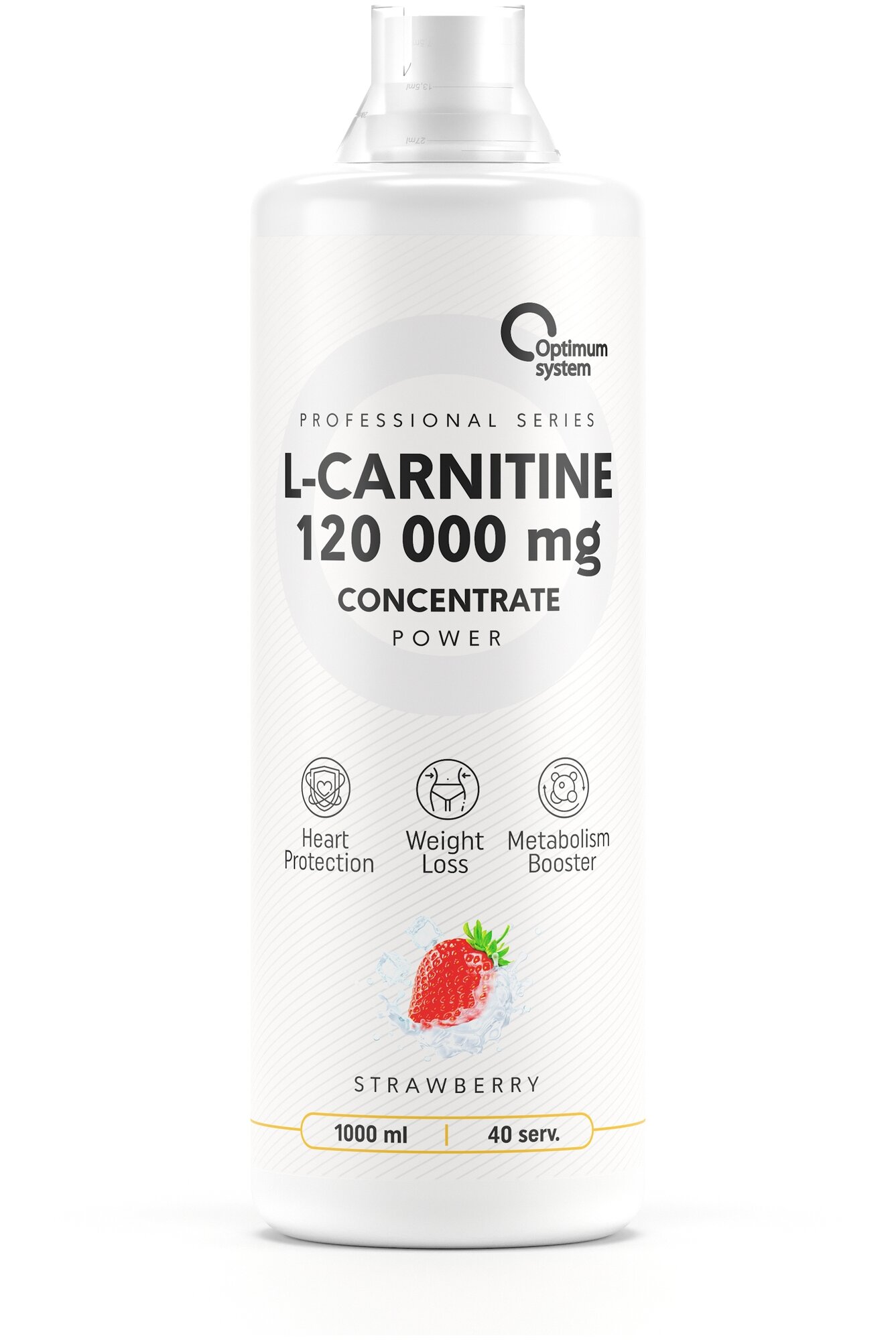 Optimum System L-Carnitine Concentrate 120 000 Power (1000мл) Апельсин
