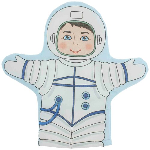 Наивный мир Кукла рукавичка Космонавт (011.47) белый