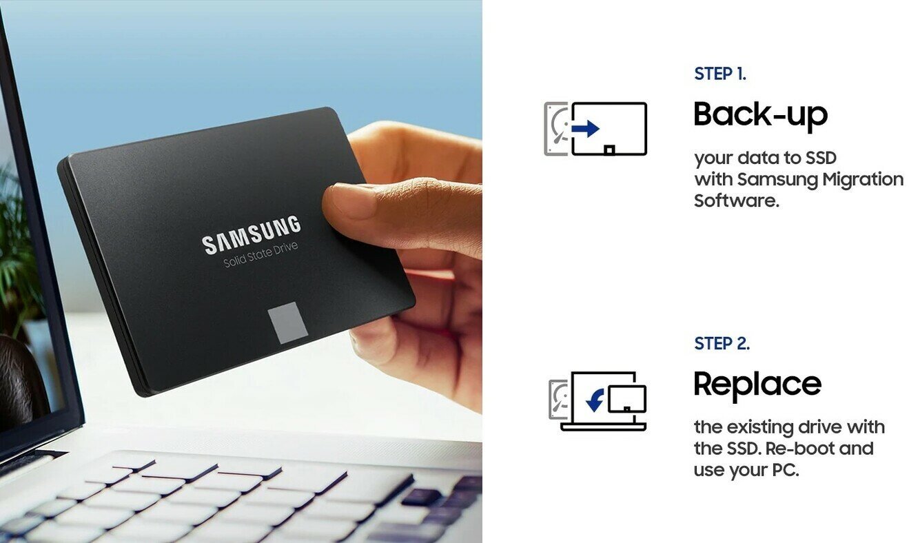 SSD накопитель SAMSUNG 870 EVO 1ТБ, 2.5", SATA III - фото №16