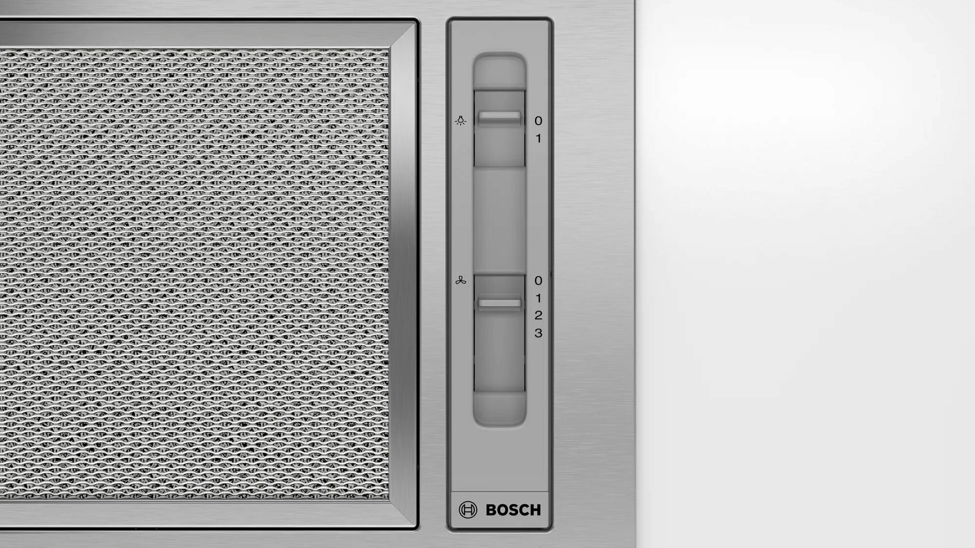 Вытяжка встраиваемая Bosch DLN53AA50 серебристый упр. кнопочное (1 мотор) - фотография № 17