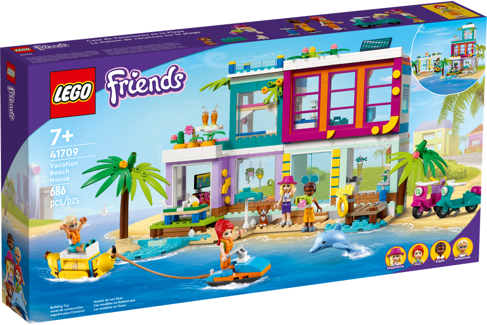 LEGO Friends Пляжный дом для отдыха 41709