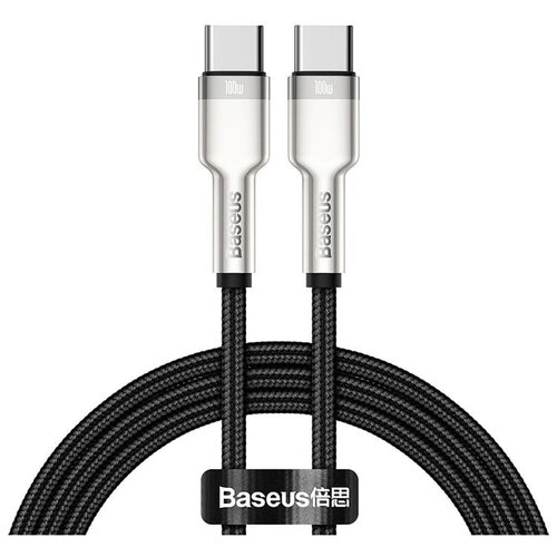 Кабель Baseus Cafule (CATJK-C01) USB Type C 100W 1m (Black)