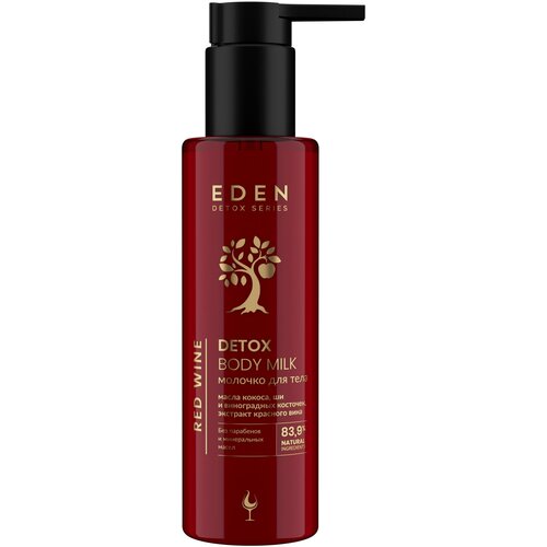 Молочко для тела EDEN DETOX Red Wine с экстрактом красного вина 200 мл