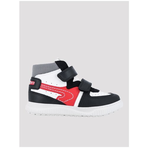 фото Ботинки pablosky, для мальчиков, цвет белый/черный, размер 30