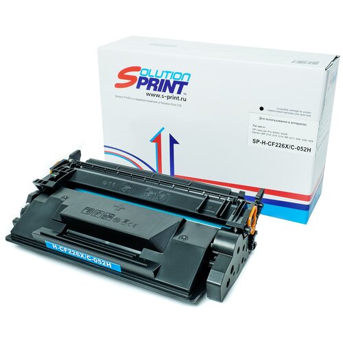 SOLUTION PRINT SP-H-CF226X/C-052H, 9000 стр, черный hp laserjet pro m107r ru 5ue14a