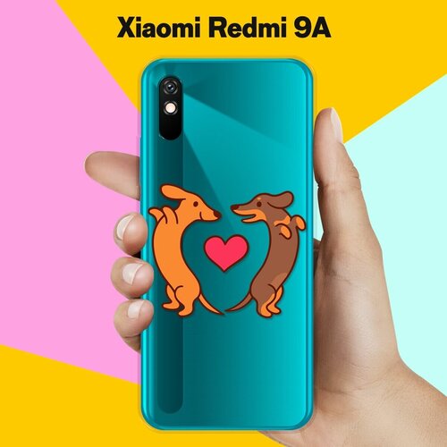 Силиконовый чехол Love Таксы на Xiaomi Redmi 9A силиконовый чехол love таксы на xiaomi redmi note 9s