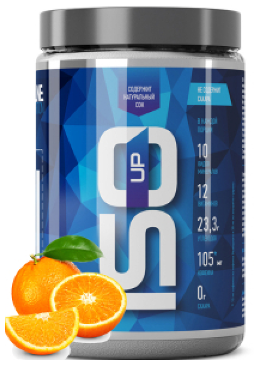 Изотоник RLine ISOtonic UP, апельсин 450 гр. спортивный напиток + витамины кофеин и таурин