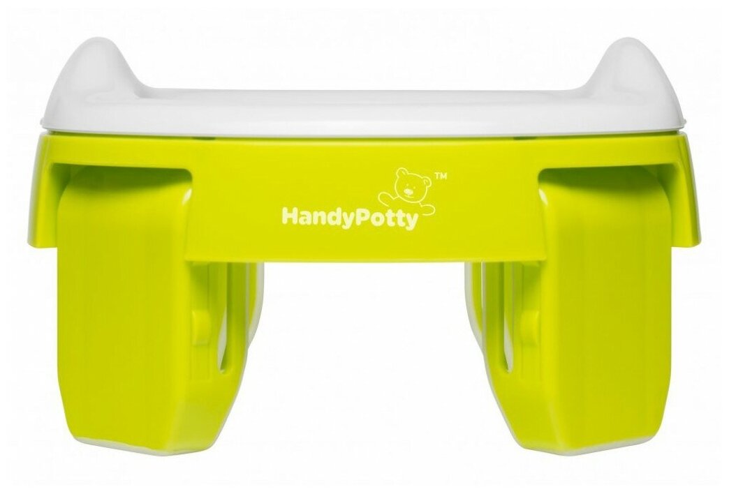 Дорожный горшок Roxy-kids ROXY KIDS HandyPotty, 3 одноразовых пакета, лайм, HP-250GR