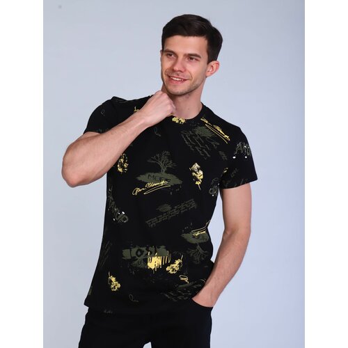 фото Футболка, размер 54, черный m-moses