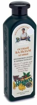 Бальзам для волос Рецепты бабушки Агафьи Особый, против выпадения и ломкости, 350 мл (4607040318650)