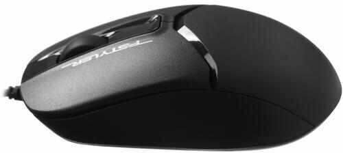 Мышь A4TECH Fstyler FM12, оптическая, проводная, USB, черный [fm12 black] - фото №6