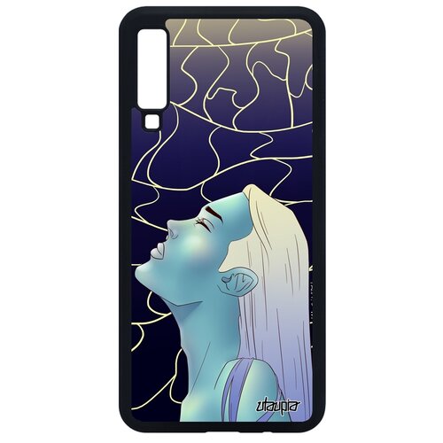 фото Чехол для мобильного samsung galaxy a7 2018, "надежда" тишина девушка utaupia