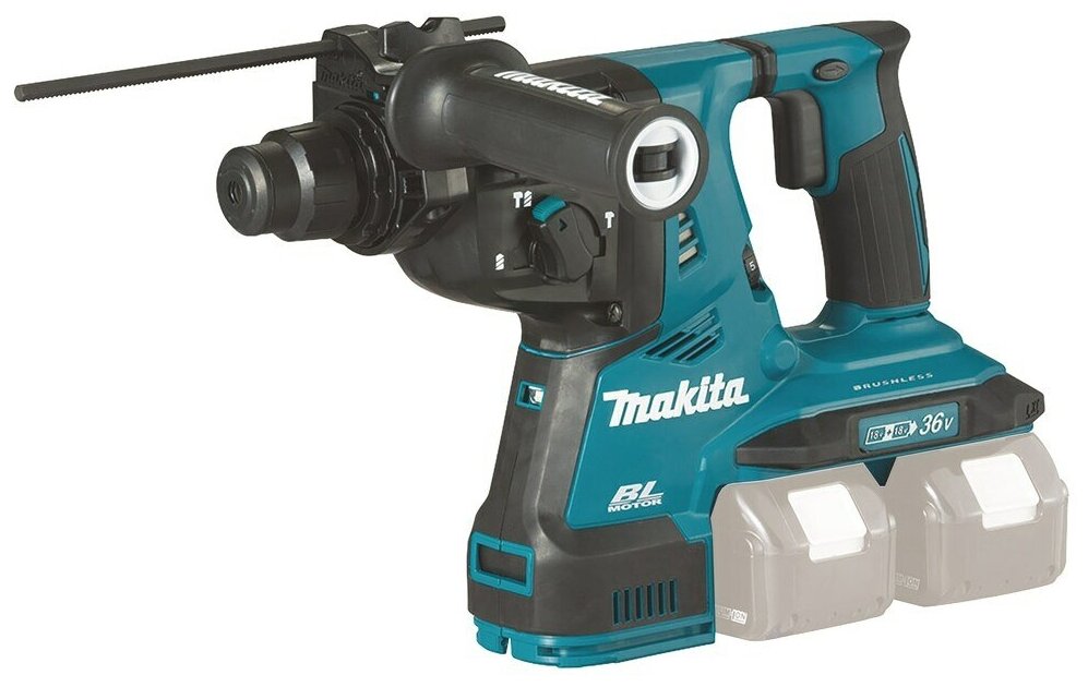 Перфоратор Makita DHR282ZJ патр: SDS-plus уд:2.8Дж аккум. (кейс в комплекте)