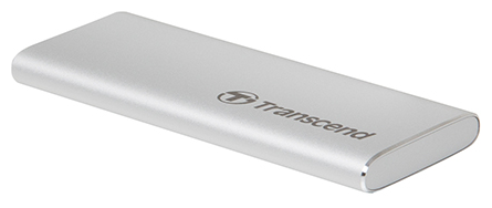 Внешний SSD диск 1.8 500 Gb USB Type-C Transcend ESD260C серебристый