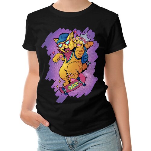 фото Футболка roly, размер s, черный