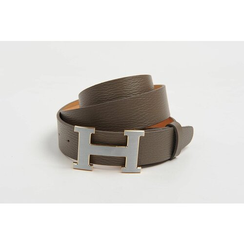 фото Ремень olio rosti, размер 120, серый