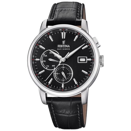 Наручные часы FESTINA Multifunction, серебряный everswiss часы 9738 gzw коллекция classic