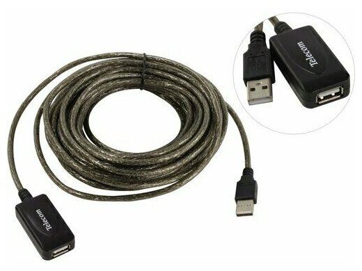 Удлинитель USB 2.0 A -> A Telecom TUS7049-10м