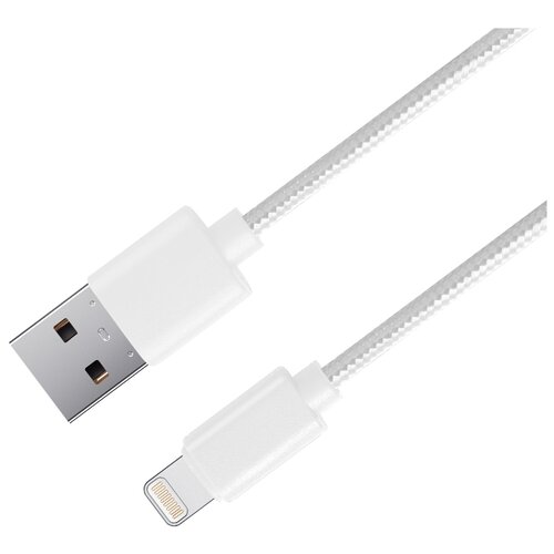 Кабель GAL USB - Lightning (2647), 2 м, 1 шт., белый