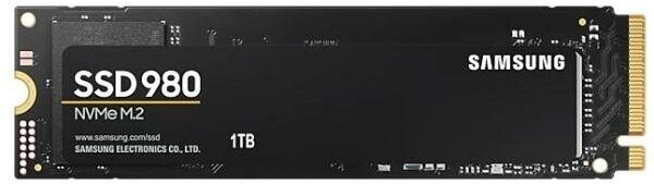 Твердотельный накопитель SSD M.2 1 Tb Samsung 980 NVMe Read 3500Mb/s Write 3000Mb/s 3D NAND TLC (MZ-V8V1T0BW)