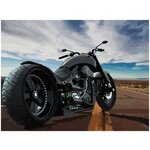 Картина по номерам на холсте спорт мотоциклы - 514 40X30 - изображение