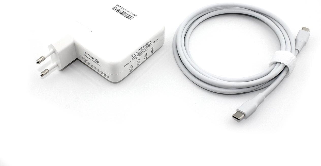 Блок питания Amperin AI-AP61C для ноутбуков Apple A1718 61W USB Type-C 20.3V 3A