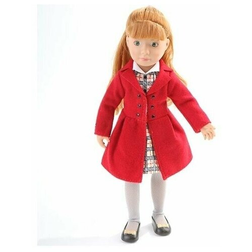 Кукла Крузелингс (Kruselings) Хлоя в красном пальто
