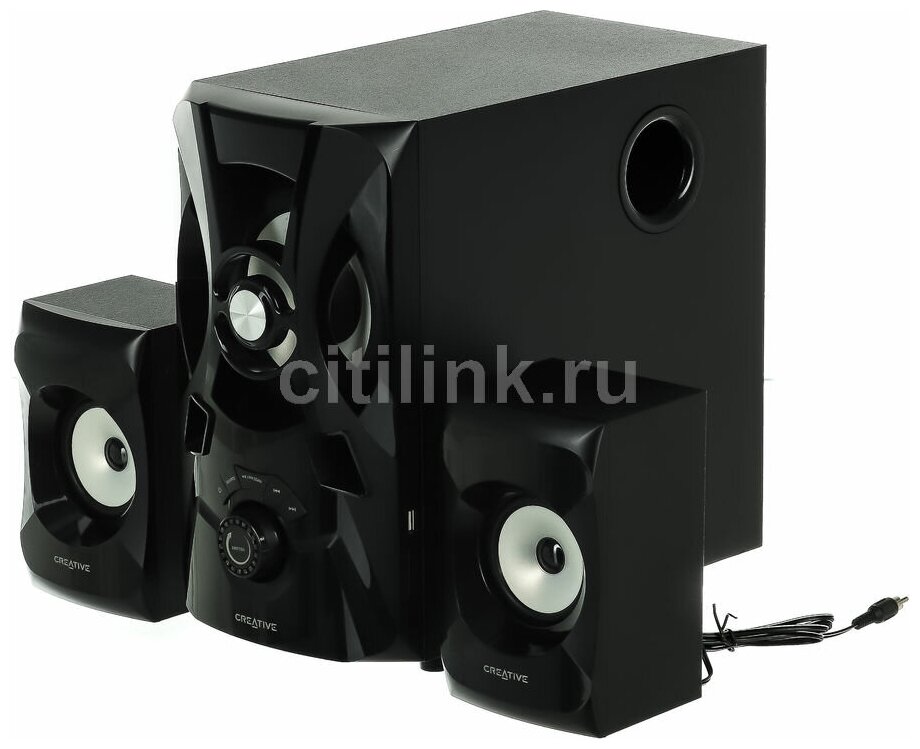 Колонки Creative SBS E2900, 2.1, черный [51mf0490aa001]