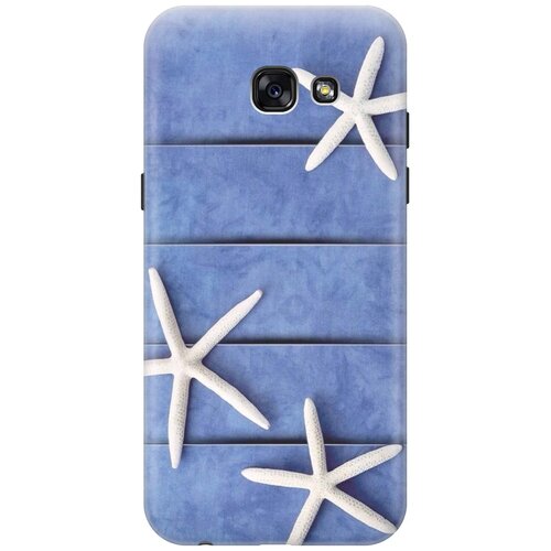 фото Re:paчехол - накладка artcolor для samsung galaxy a5 (2017) с принтом "три морские звезды"
