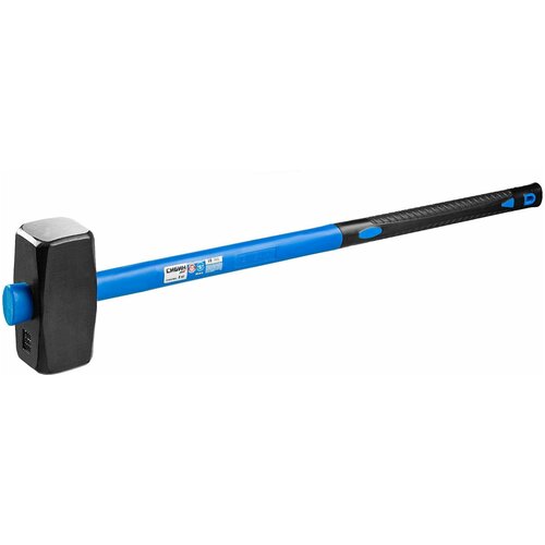 Кувалда с фиберглассовой удлинённой рукояткой 8 кг СИБИН