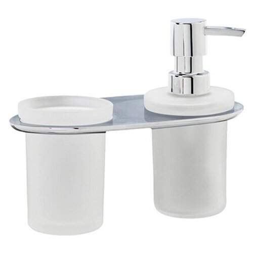 фото Держатель стакана и дозатора wasserkraft kammel k-8389