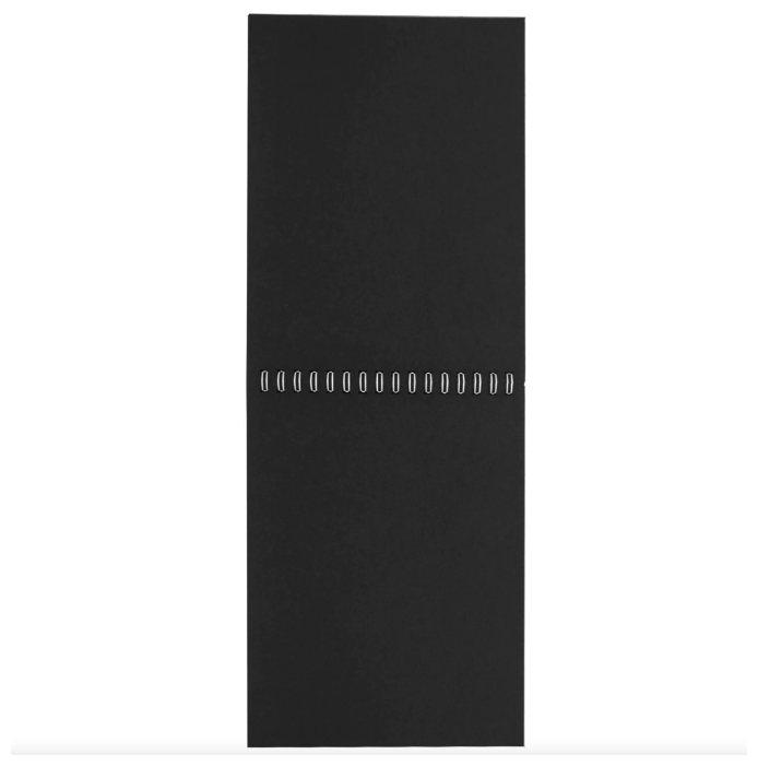 Скетчбук А5, 20 листов, 120 г/м2, черная бумага (110996) Brauberg - фото №2