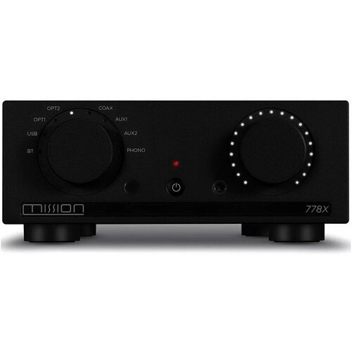 Mission 778X black интегрированный усилитель